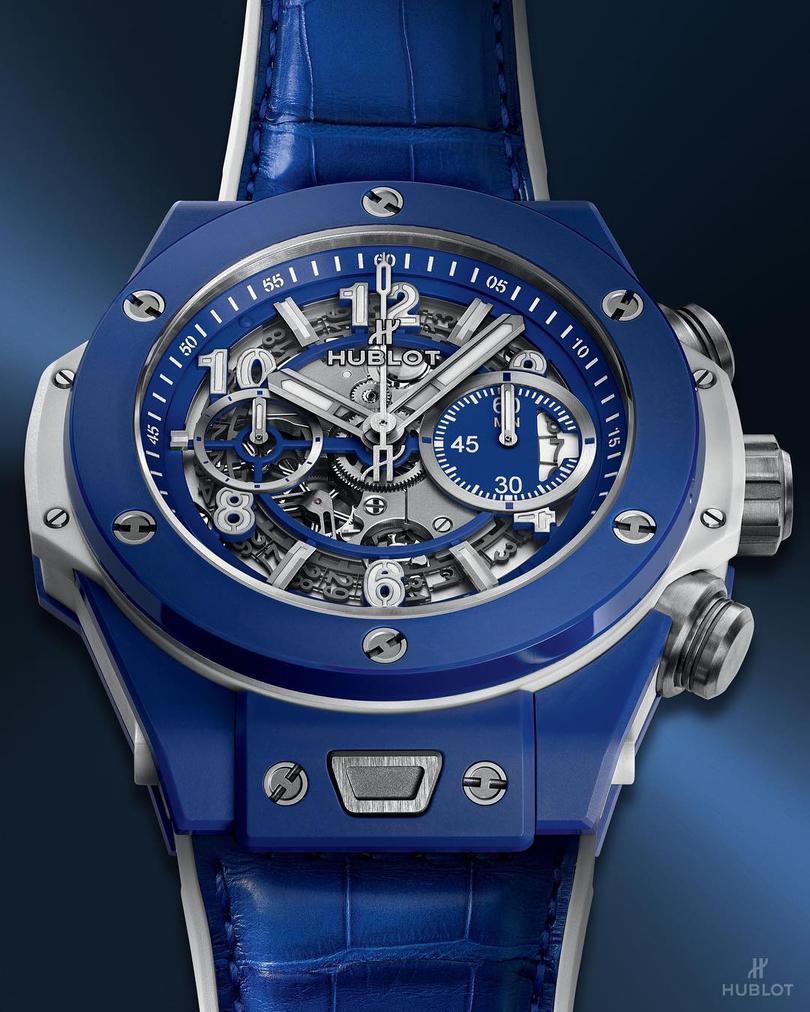 hublot cannes big bang blue 2017