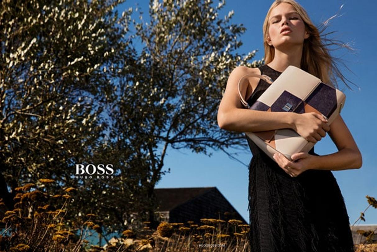 Campagne hugo boss 2016 avec Anna Ewers