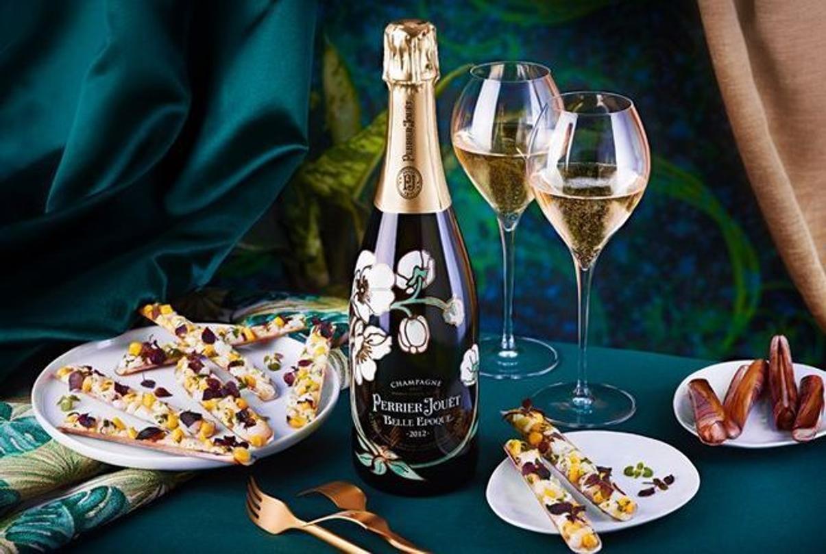 HyperNature, le bar à champagne éphémère de Perrier-Jouet