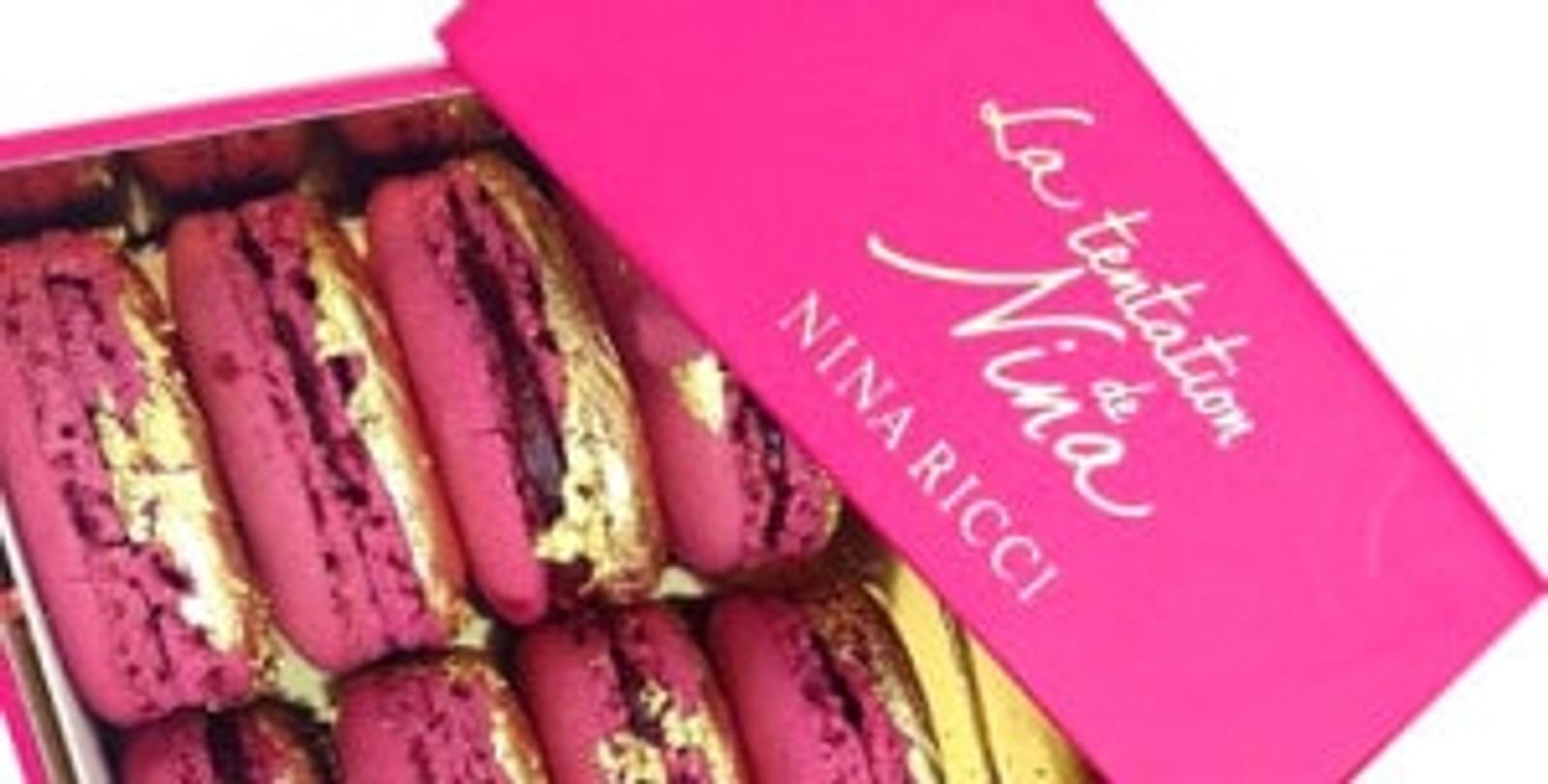 macaron ladurée et nina ricci