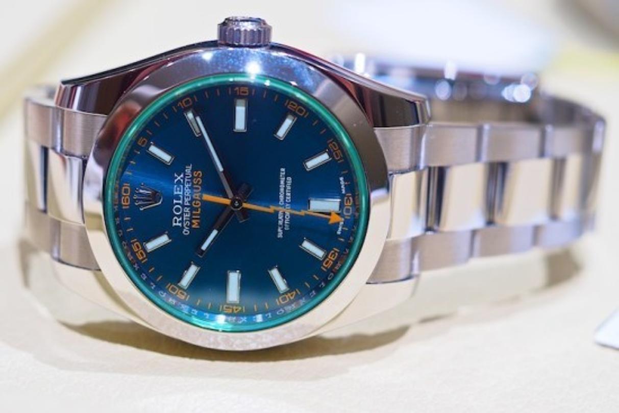 z blue milgauss rolex