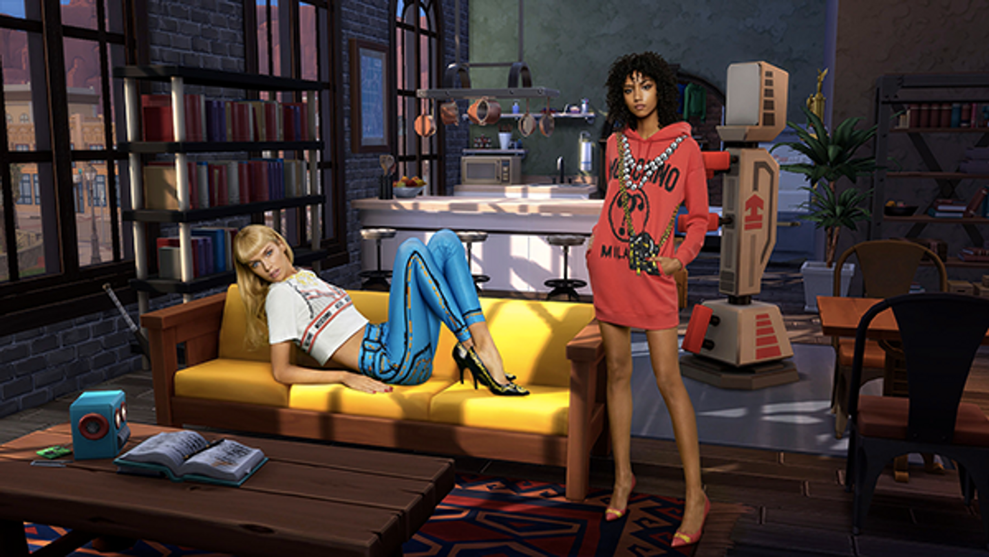 Moschino The Sims capsule