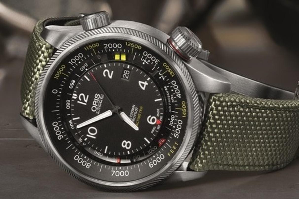 Nouvelle montre Oris aviation plongée alpinisme