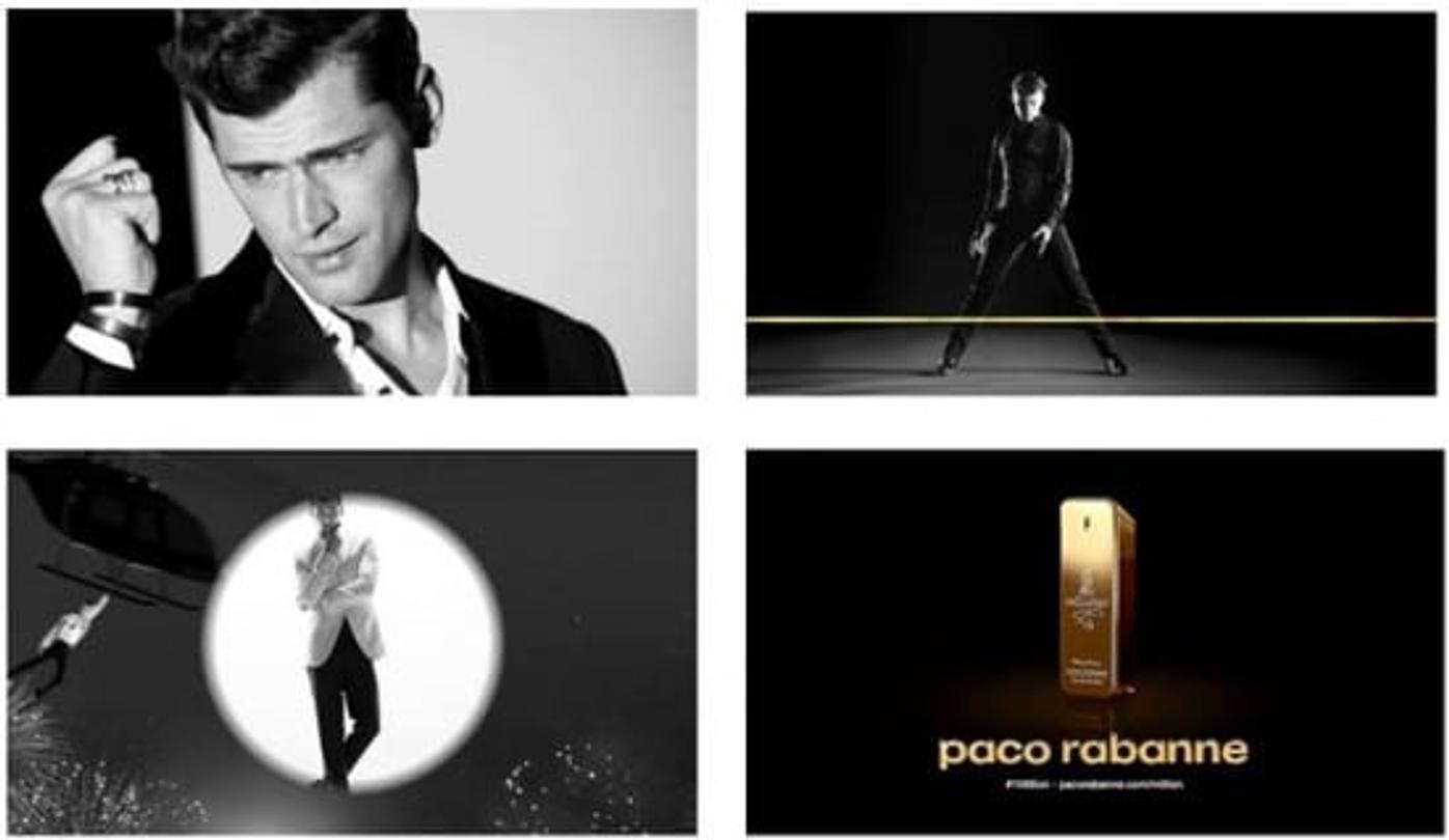 film publicitaire one million pack rabanne