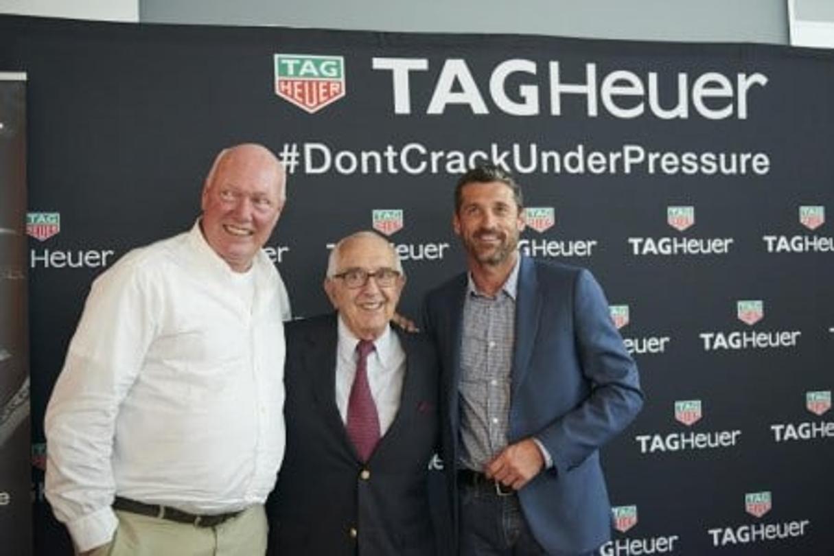 patrick dempsey chez tag heuer