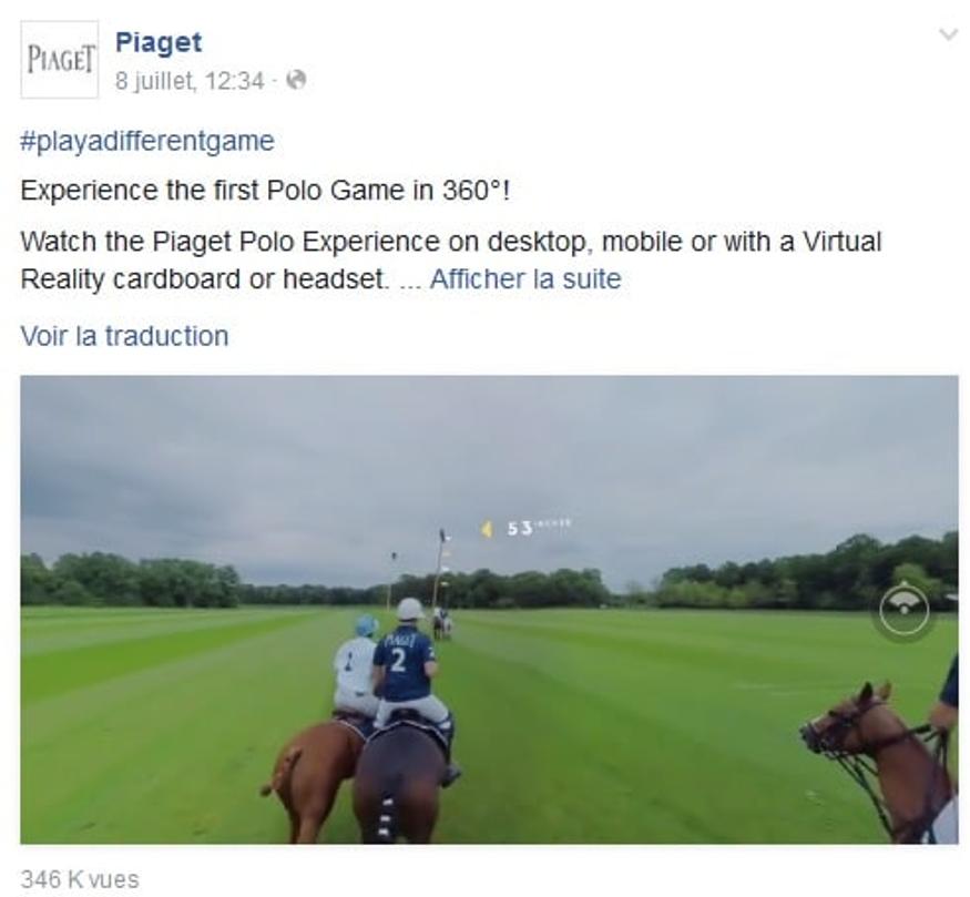 piaget réalité virtuelle