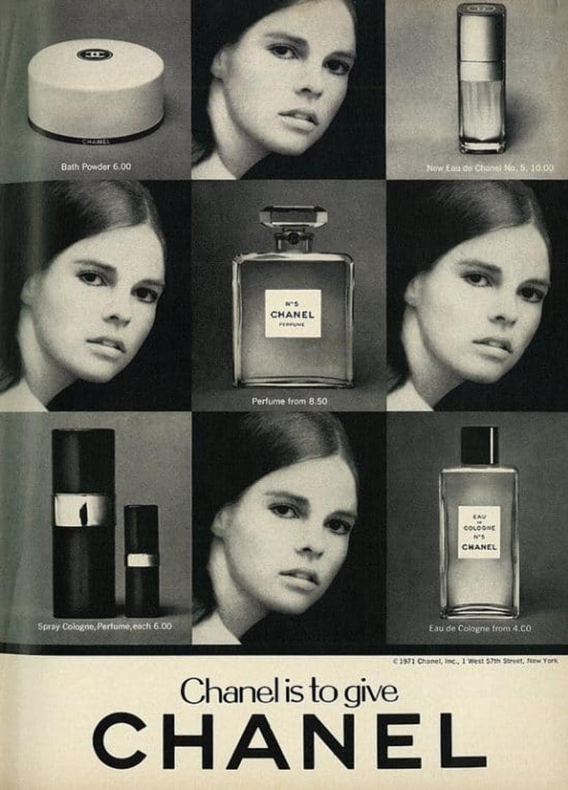 vieille publicité chanel