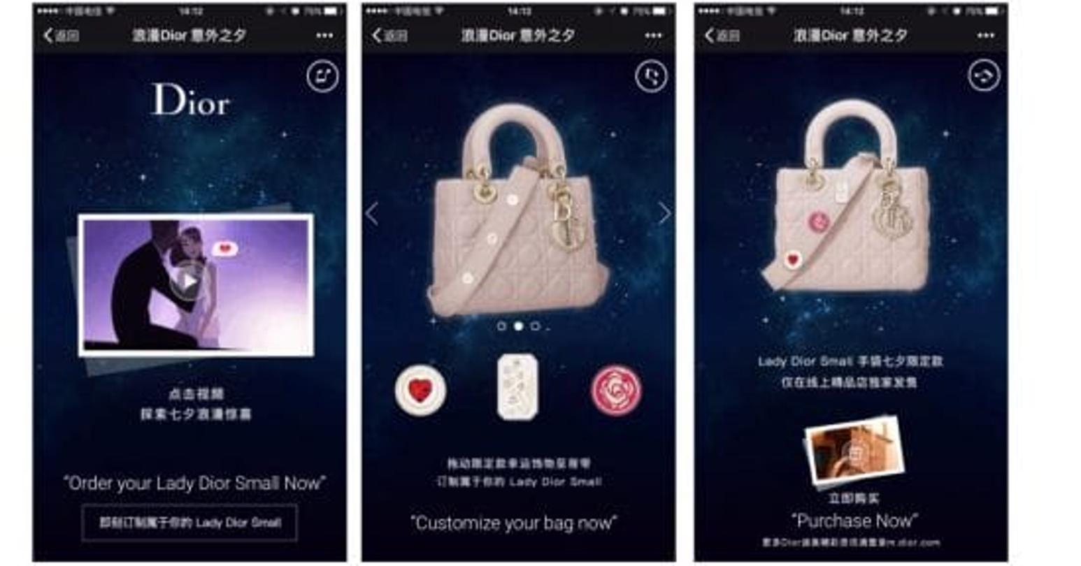 dior sur wechat