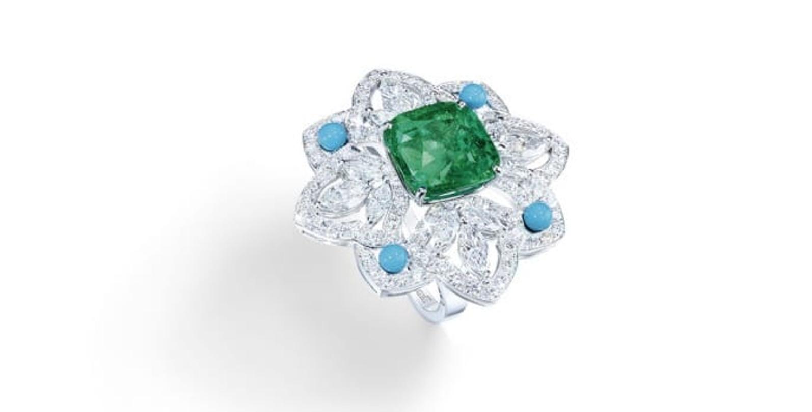 bague fleur en or piaget