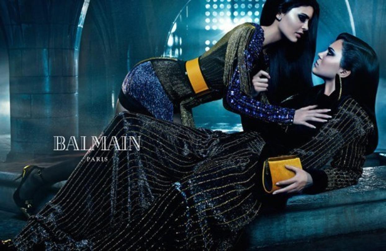 égérie, Balmain, Luxe