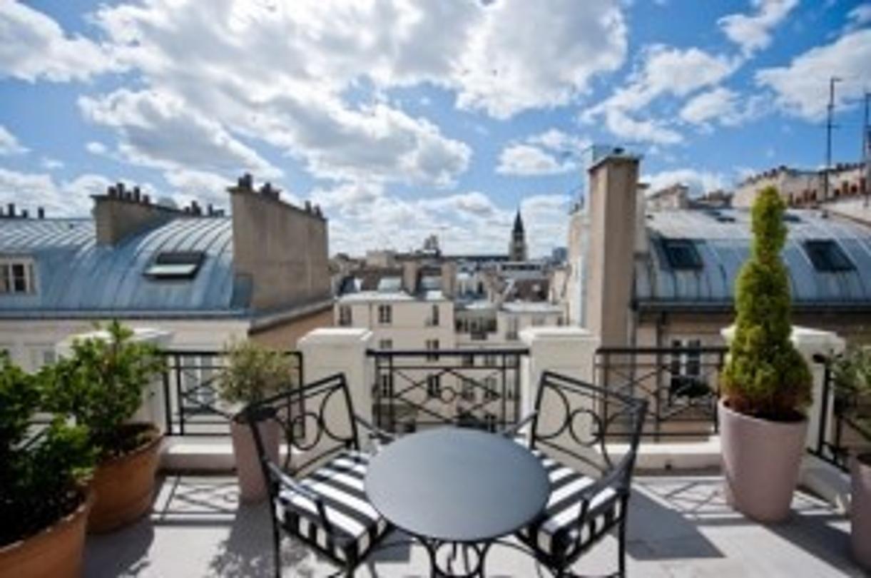 chambre vue paris