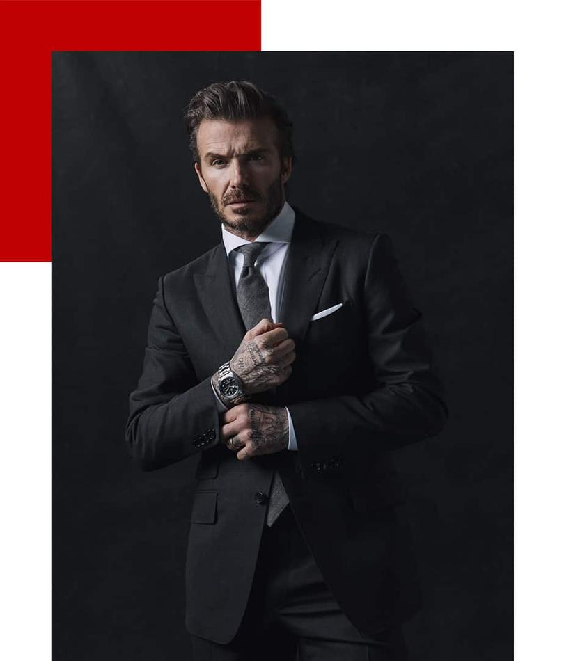 david beckham montre tudor