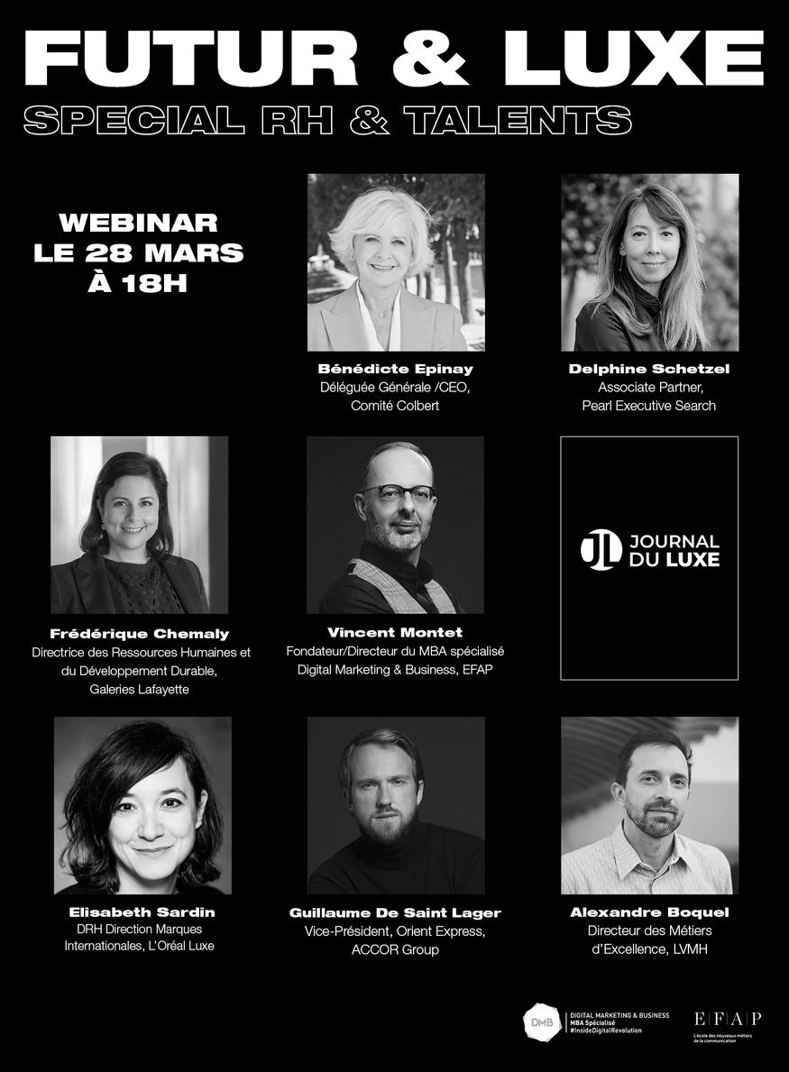 Webinar RH et talents journal du luxe