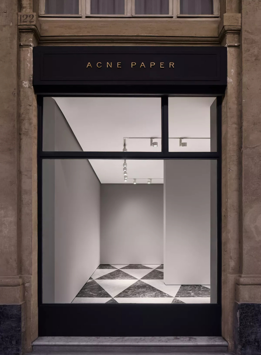 Acne Studios galerie d'art paris