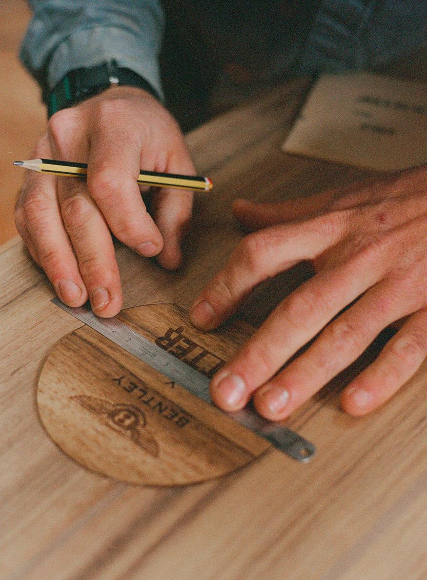Planche de surf de luxe Bentley motors