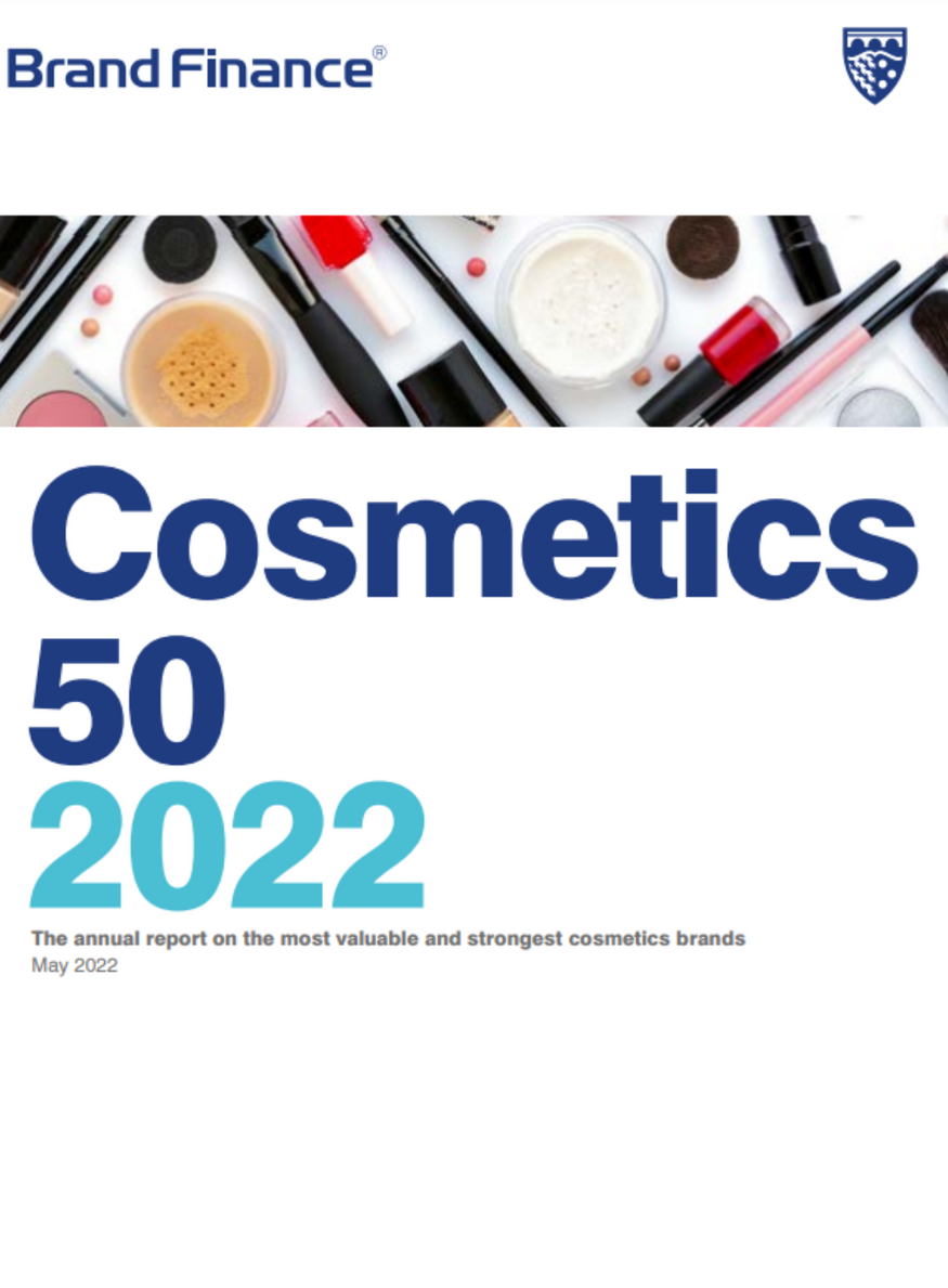 brand finance top 50 cosmétique
