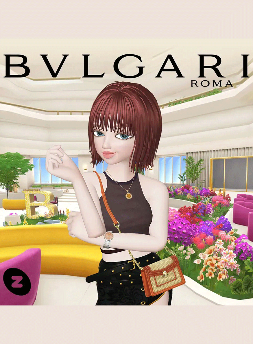 bulgari lisa blackpink zepeto