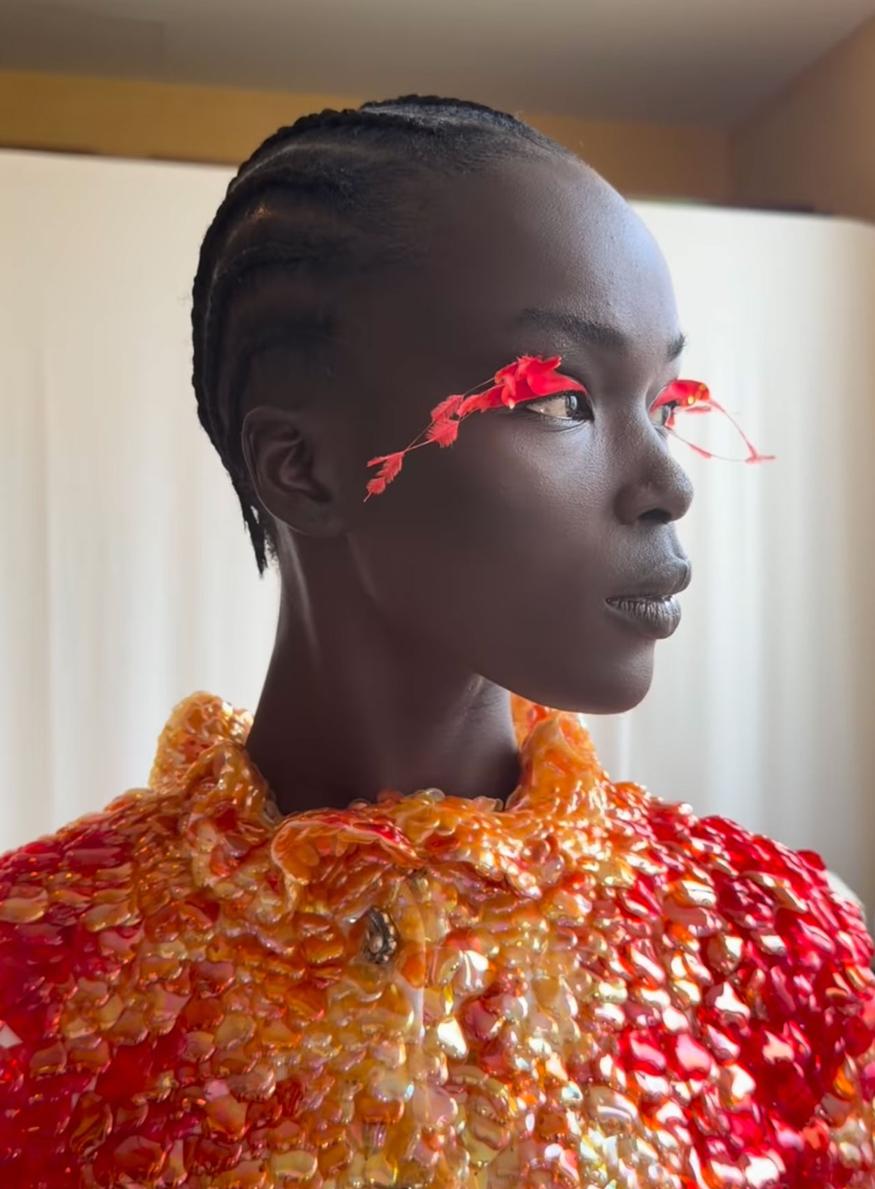 L'un des maquillages de Lucia Pieroni pour Chanel, recrutée à la direction artistique makeup en septembre 2026