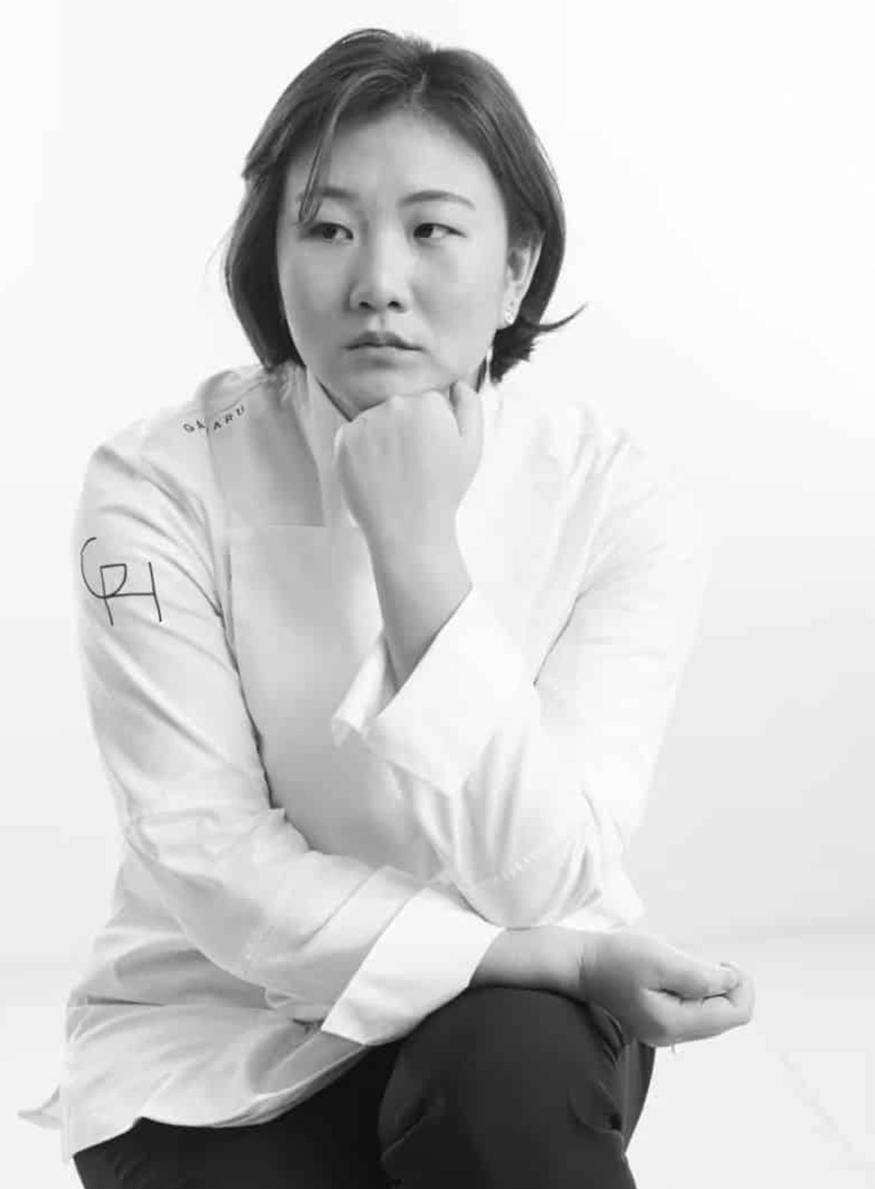 Portrait de la cheffe patissiere coréenne Eunyoung Yun