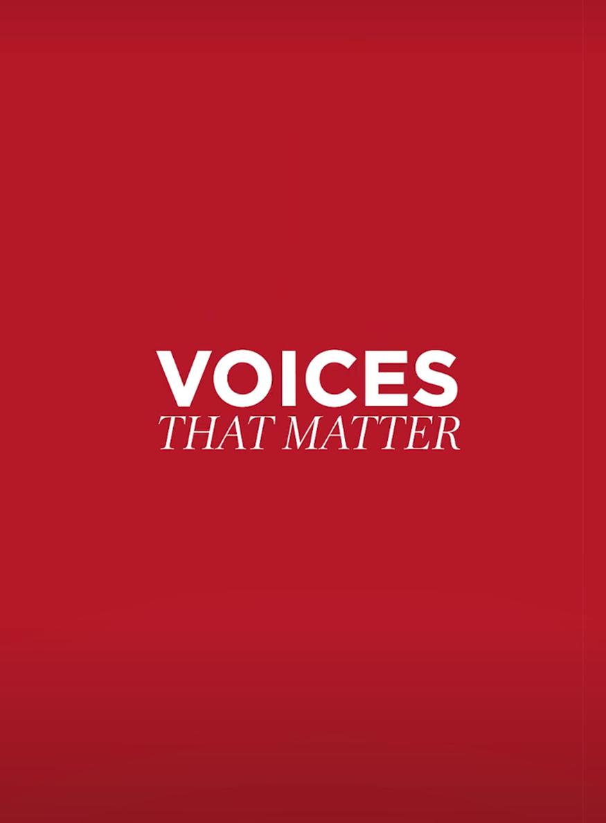 podcast Voices that matter de la marque de beauté Clarins