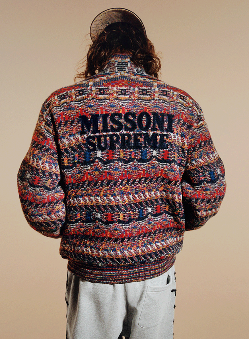 collaboration supreme missoni