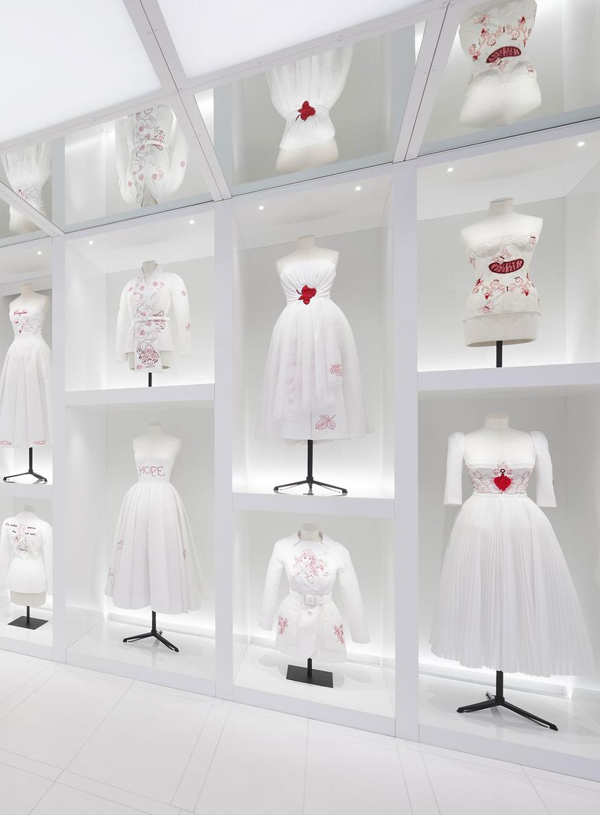 Nouvelle exposition mode à la galerie Dior de paris 2023