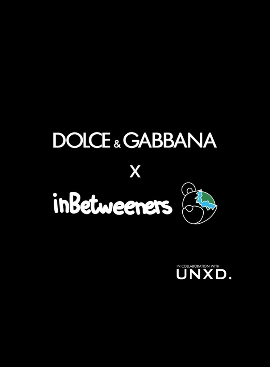 dolce gabbana nft inbetweeners