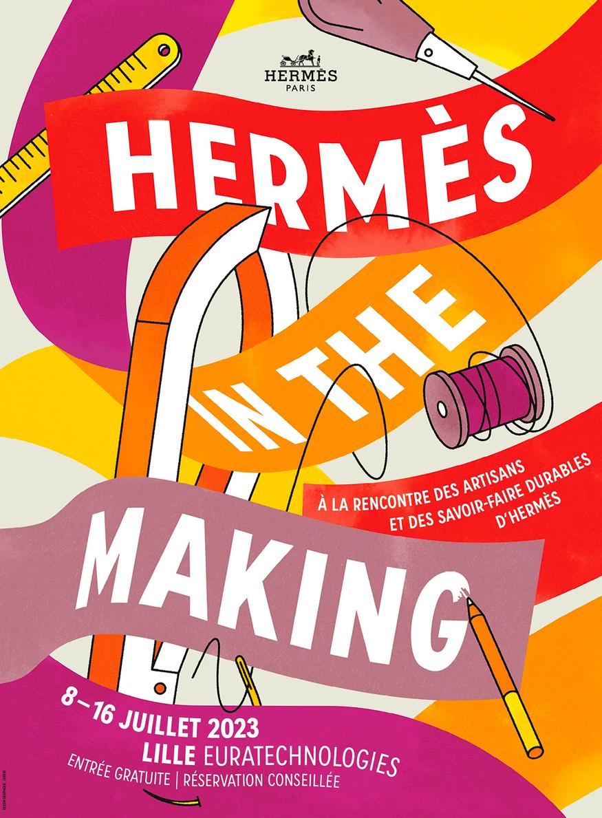 hermes in the making dates juillet 2023 lille