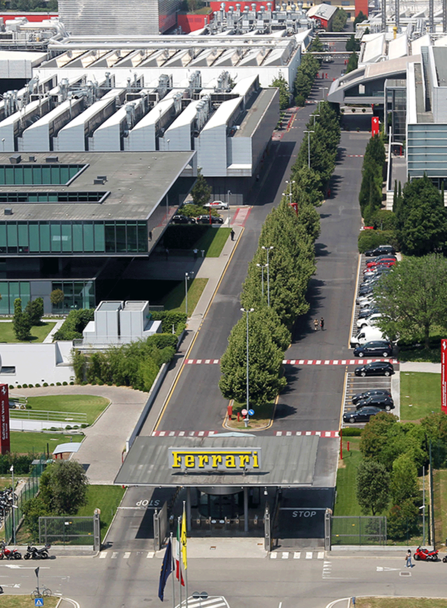 ferrari usine