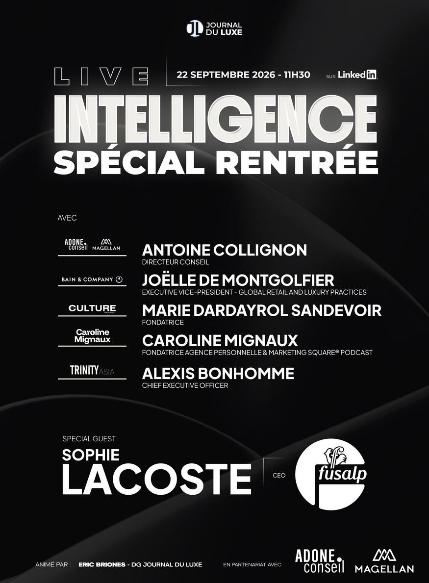live intelligence rentrée luxe