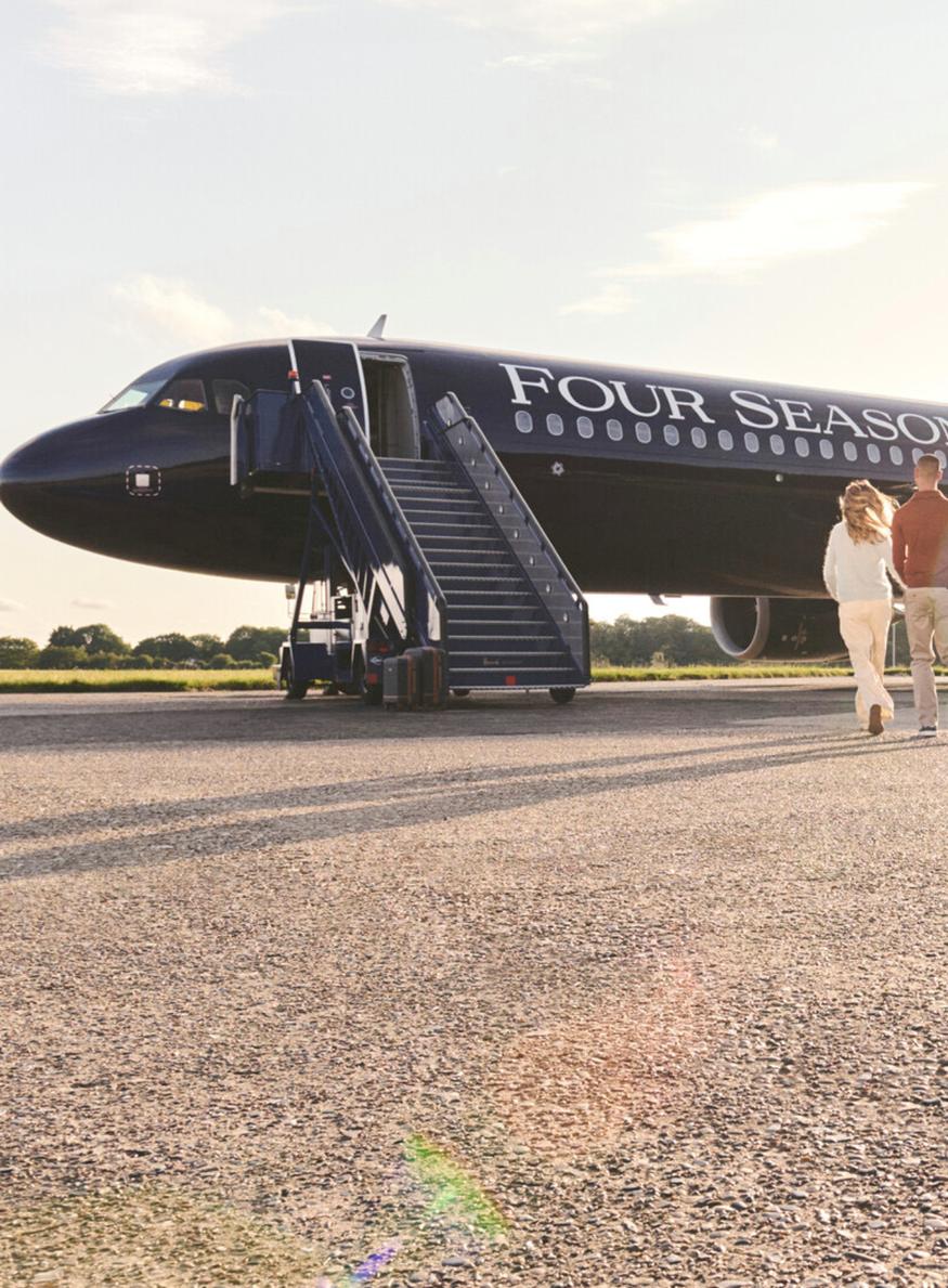 Four Seasons jet prive voyage