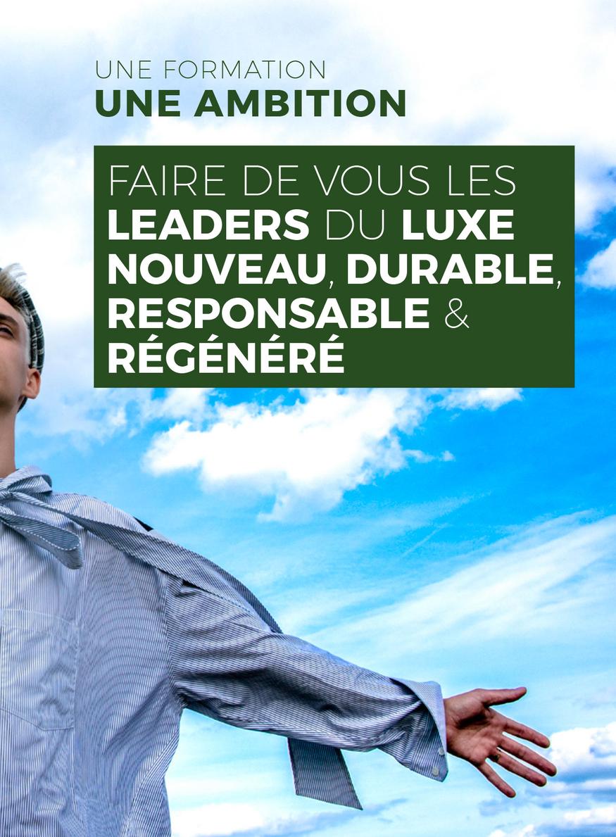 Formation au luxe durable