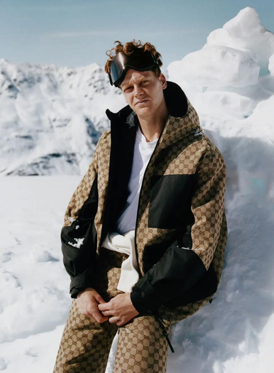 Première ligne de skiwear de luxe Gucci sports d'hiver