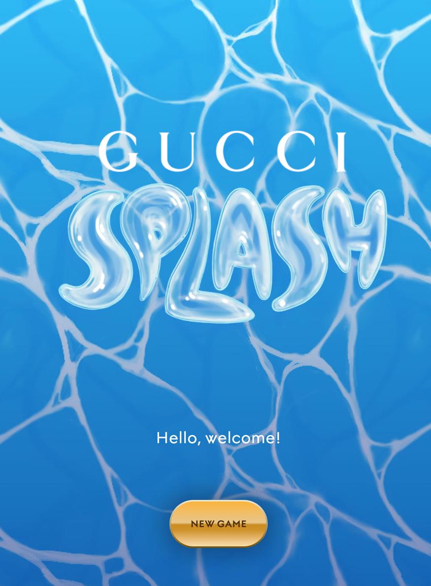 Gucci splash game