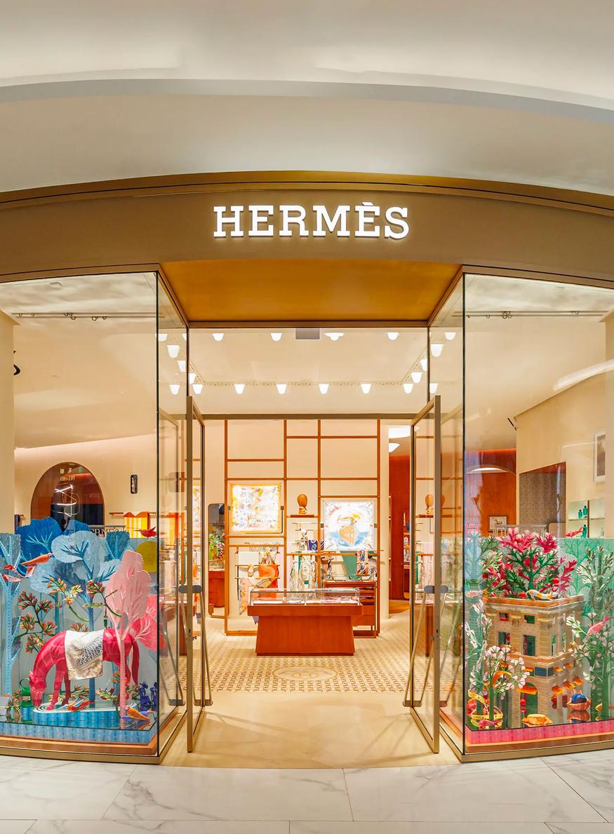 luxe en inde hermes