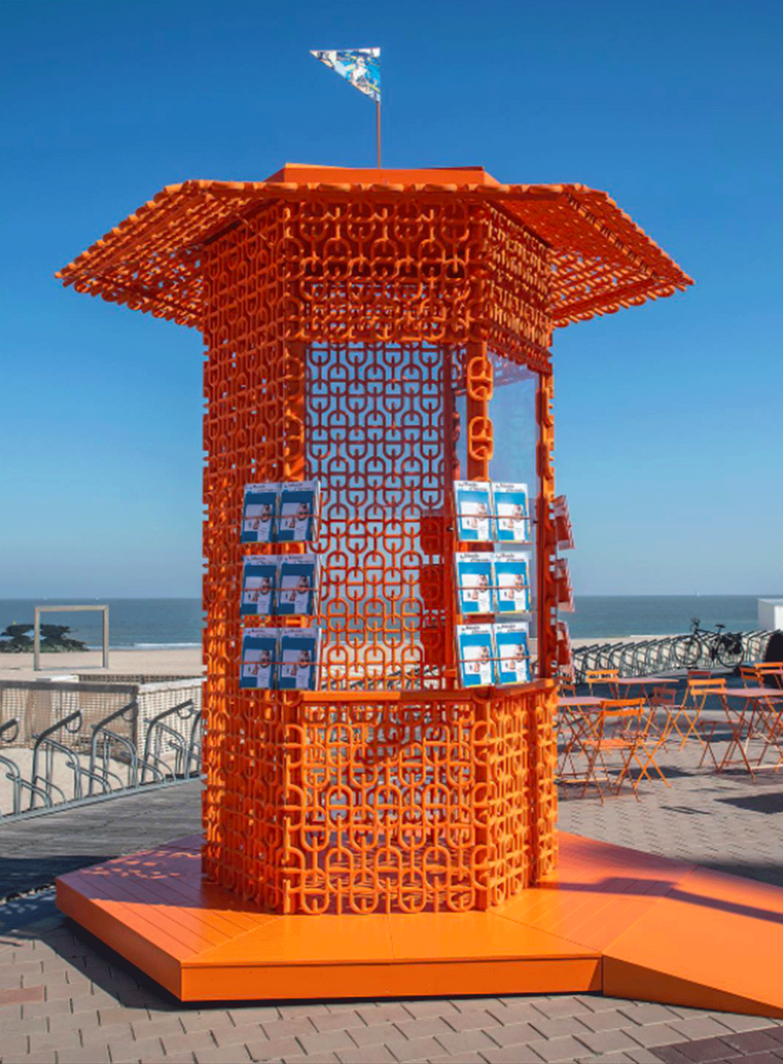 kiosque hermès destination knokke le zoute 2022