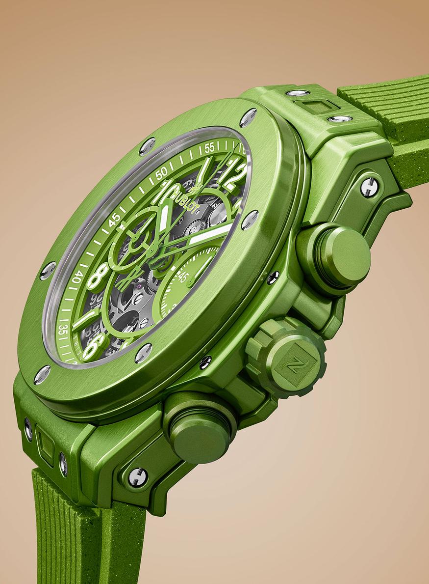 Hublot Nespresso montre BigBang recyclee café