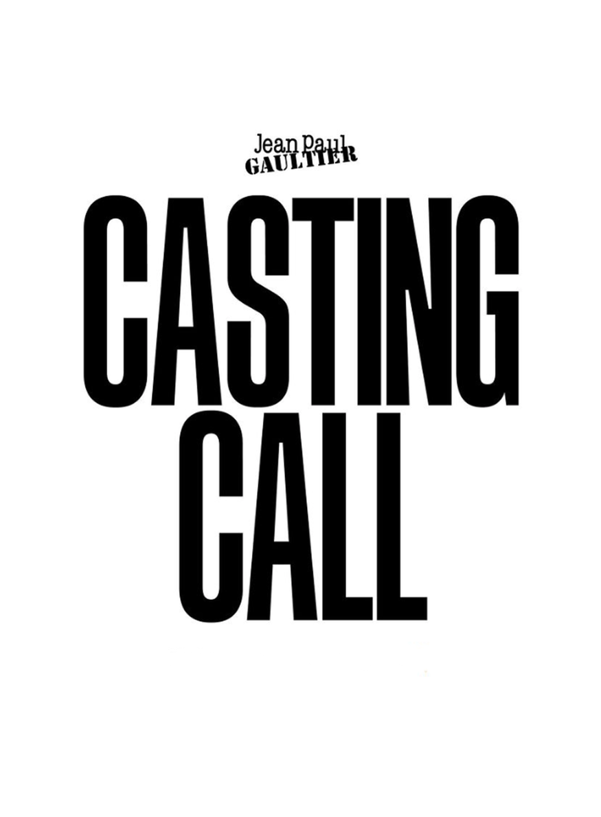 casting mode jean paul gaultier 2022