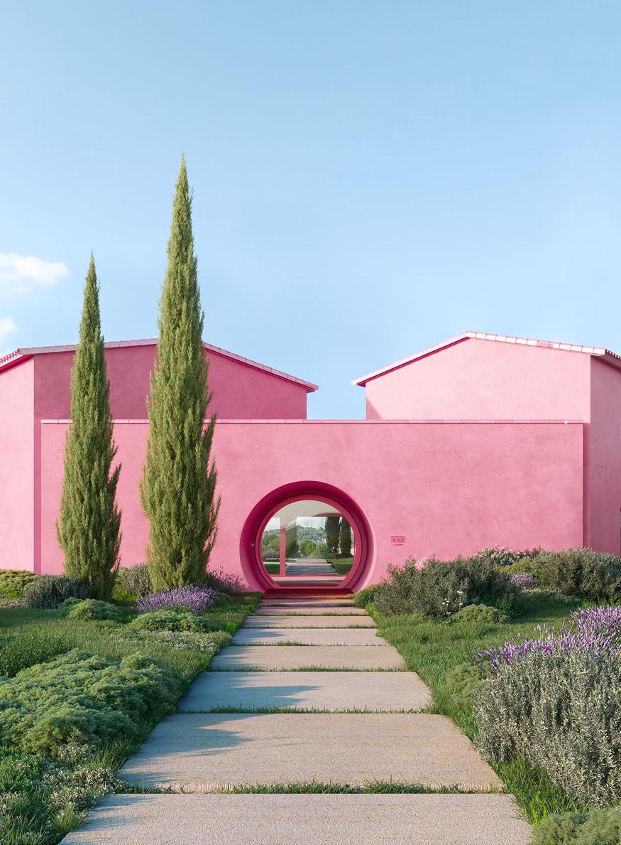 maison rose domaine de la rose lancôme Grasse