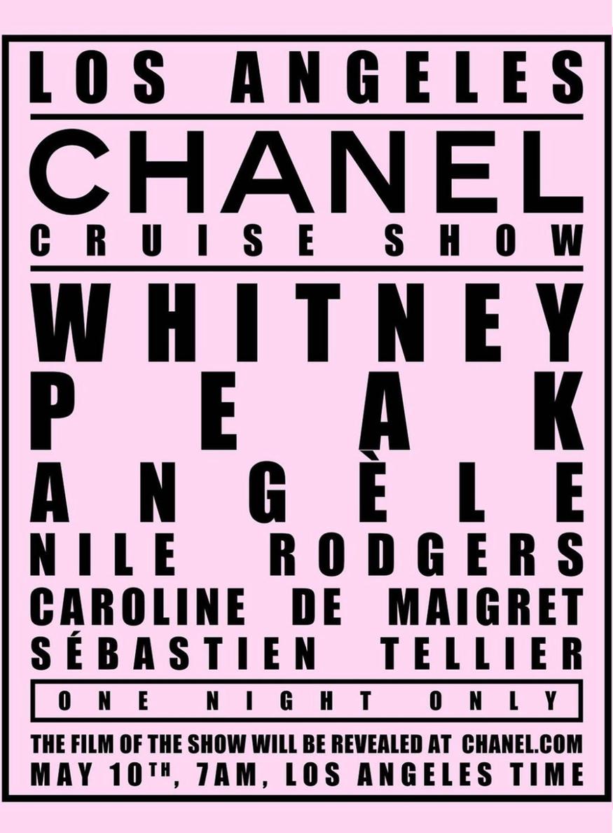 chanel defile cruise