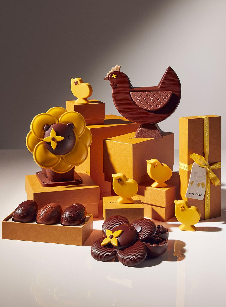 oeufs de paques chocolats louis vuitton 2024