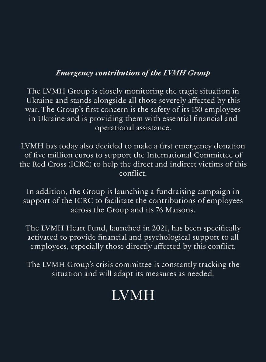 LVMH UKRAINE LUXE