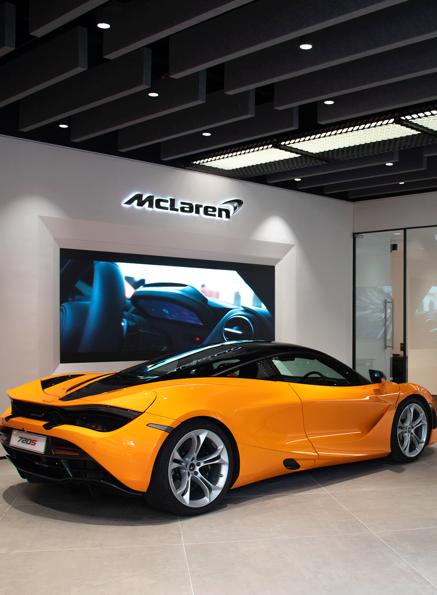 mclaren en inde