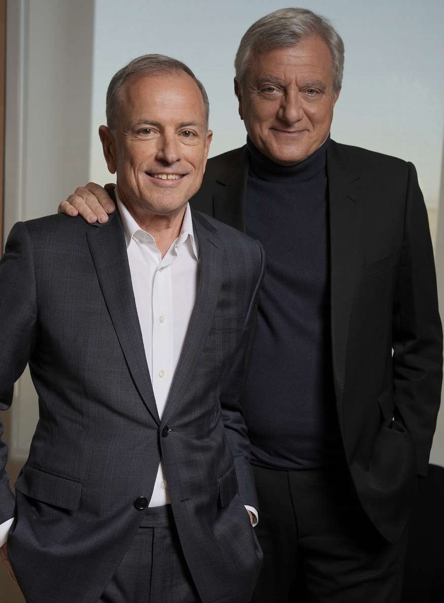 Michael Burke et Sidney Toledano lvmh fashion group