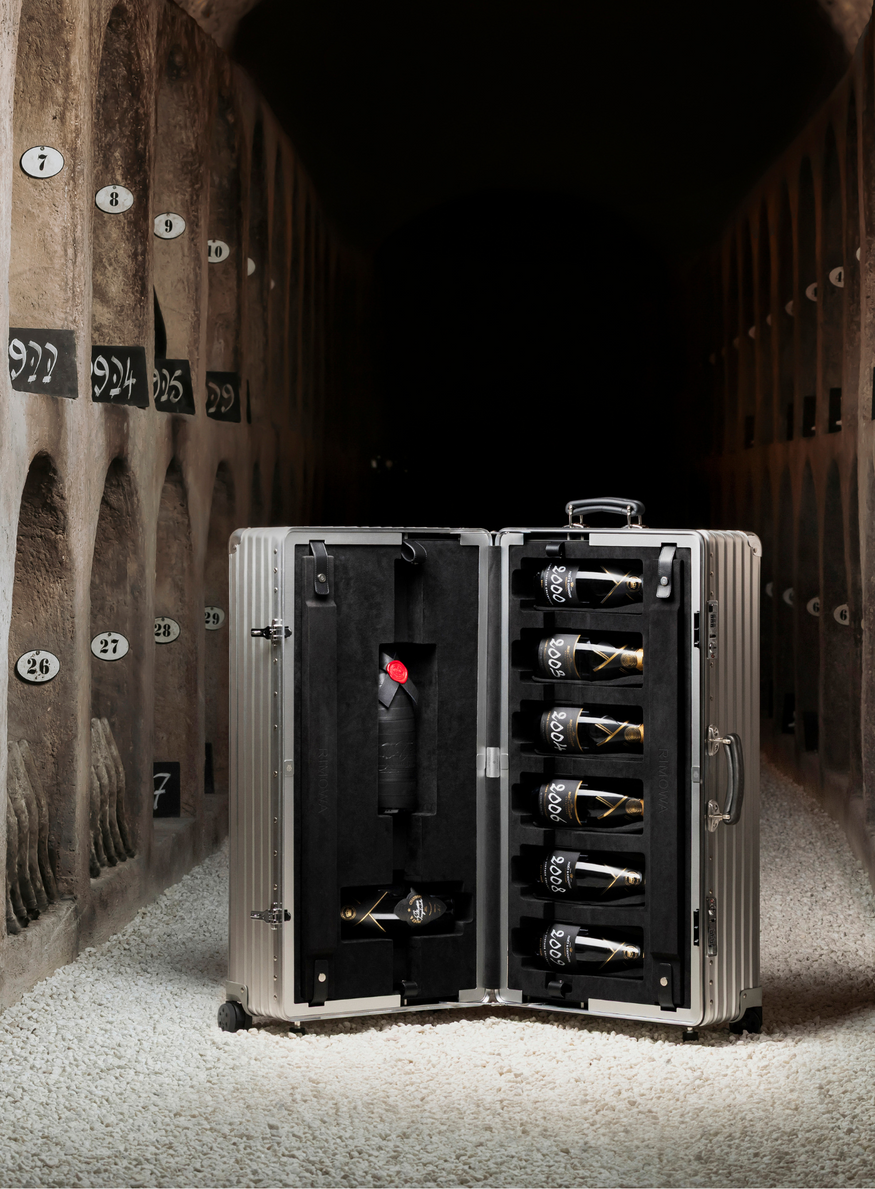Moët & Chandon Rimowa collaboration champagne
