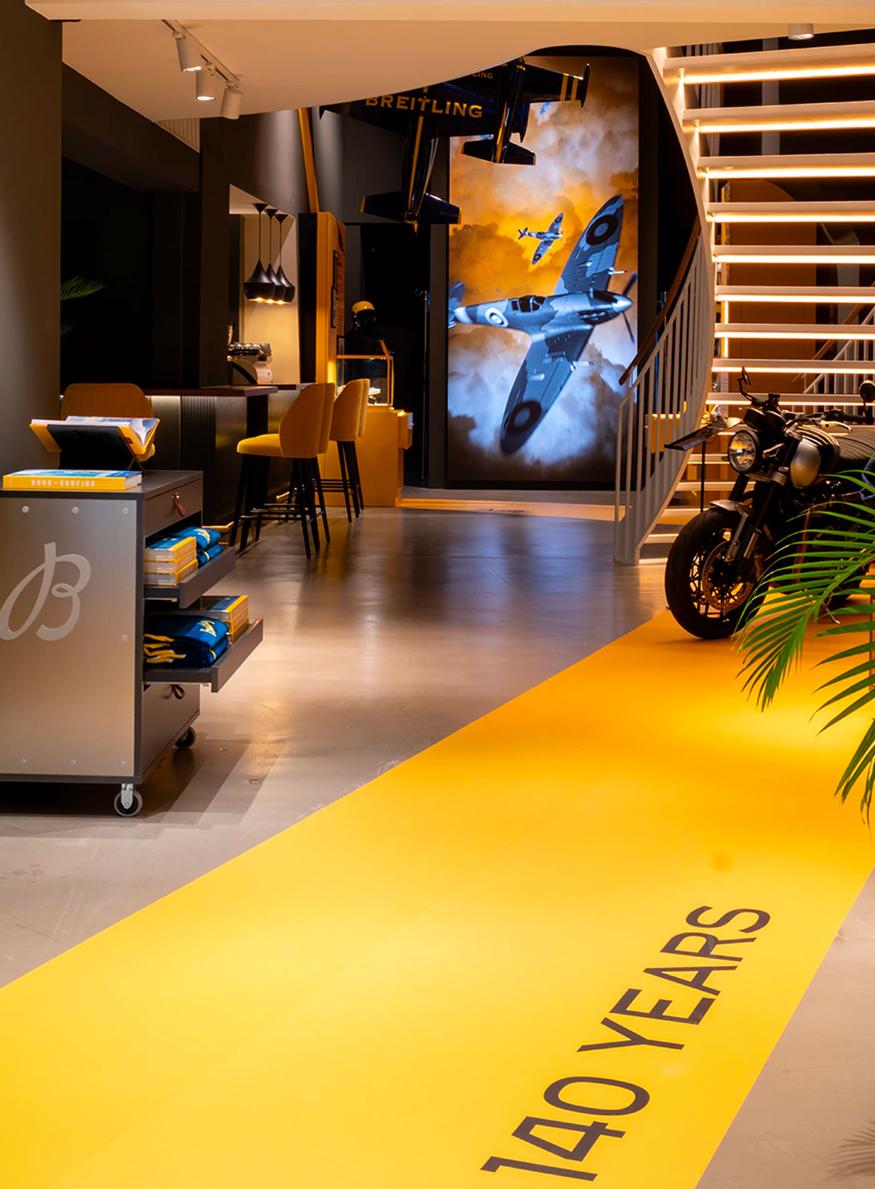 Musée éphémère de breitling à Zurich