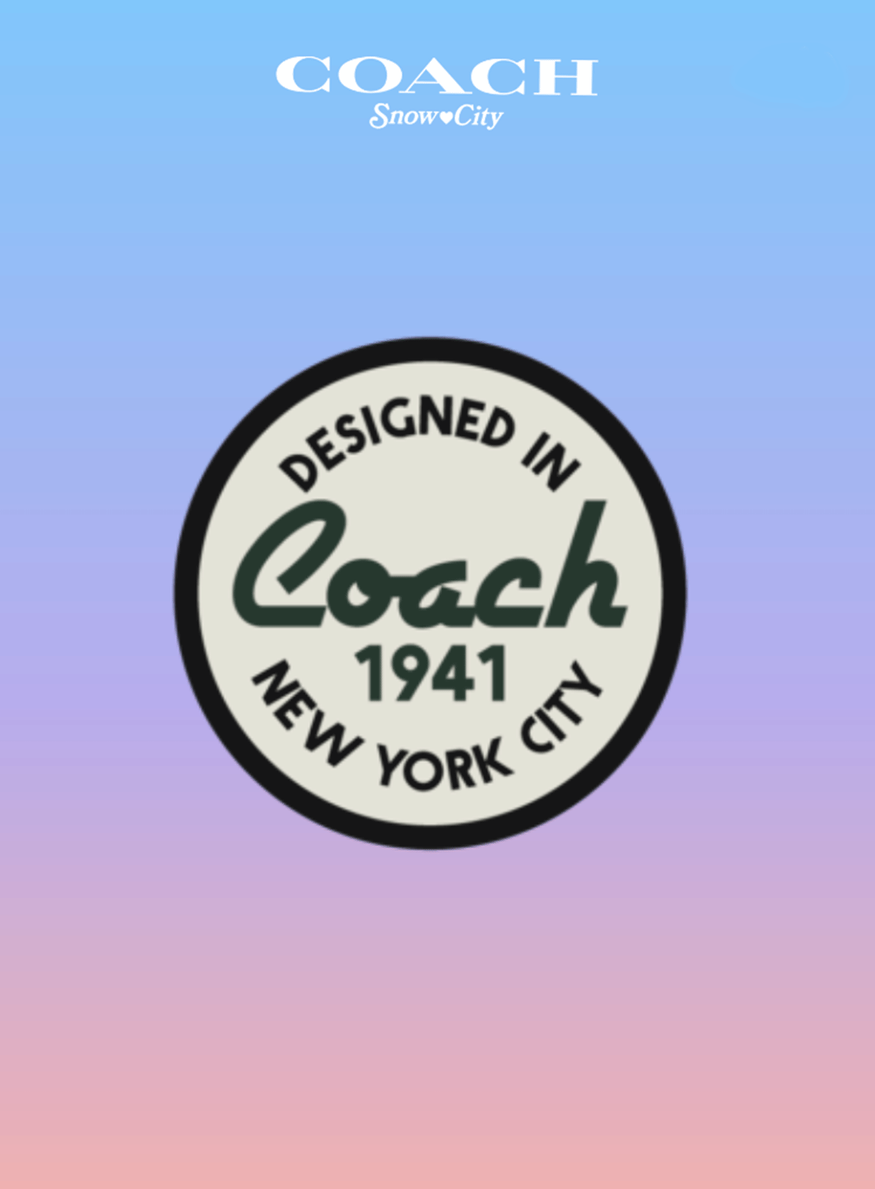 Coach Snow City NFT luxe