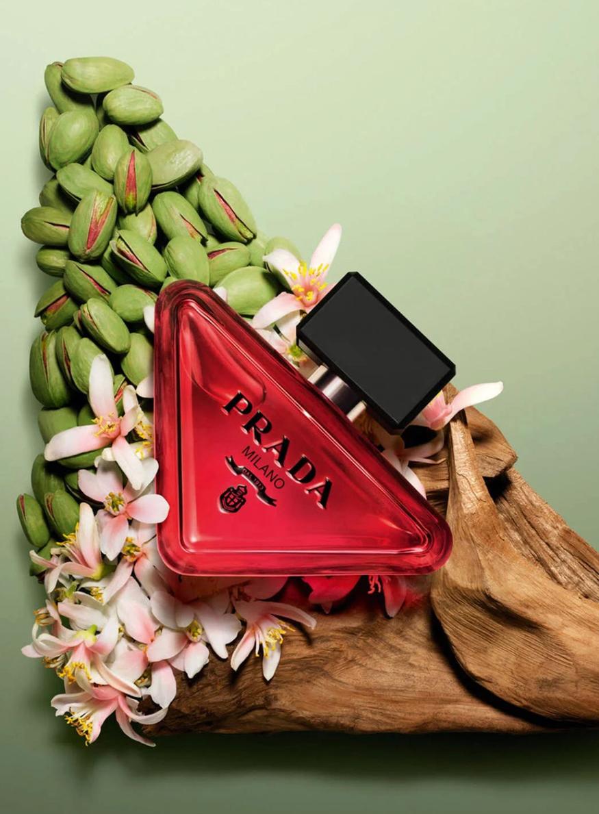 Le parfum Paradoxe Radical Essence de Prada contient de la pistache