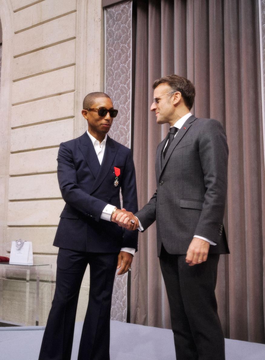 Pharrell Williams Louis Vuitton legion d'honneur