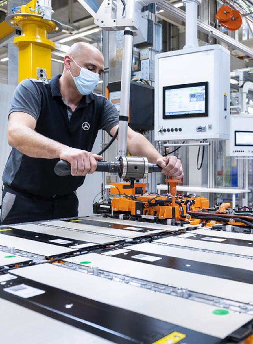 mercedes-benz usine recyclage